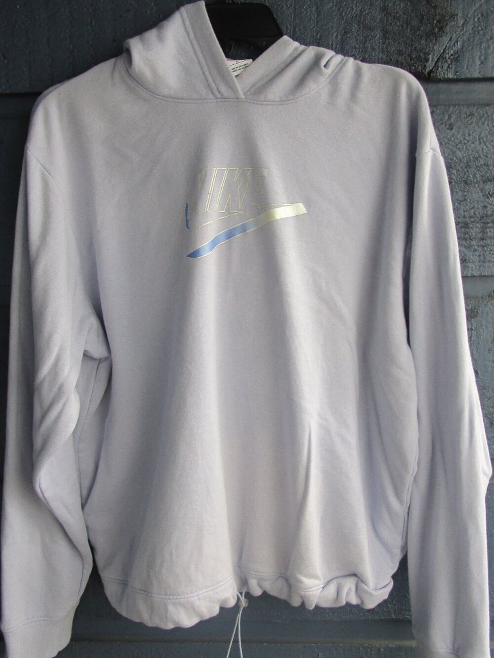 Nike Sportswear Club Fleece Men's Pullover Hoodie - sky blue-preowned